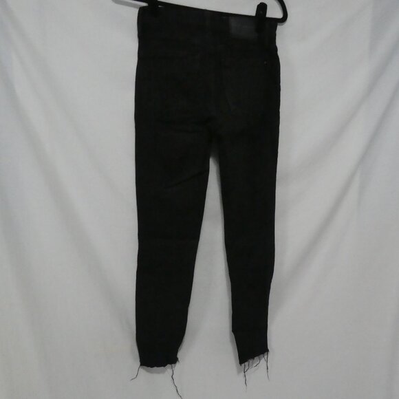 LUCKY BRAND - High Rise - Skinny - Bridgette | 4/27A | Black Denim Jeans - Picture 2 of 16